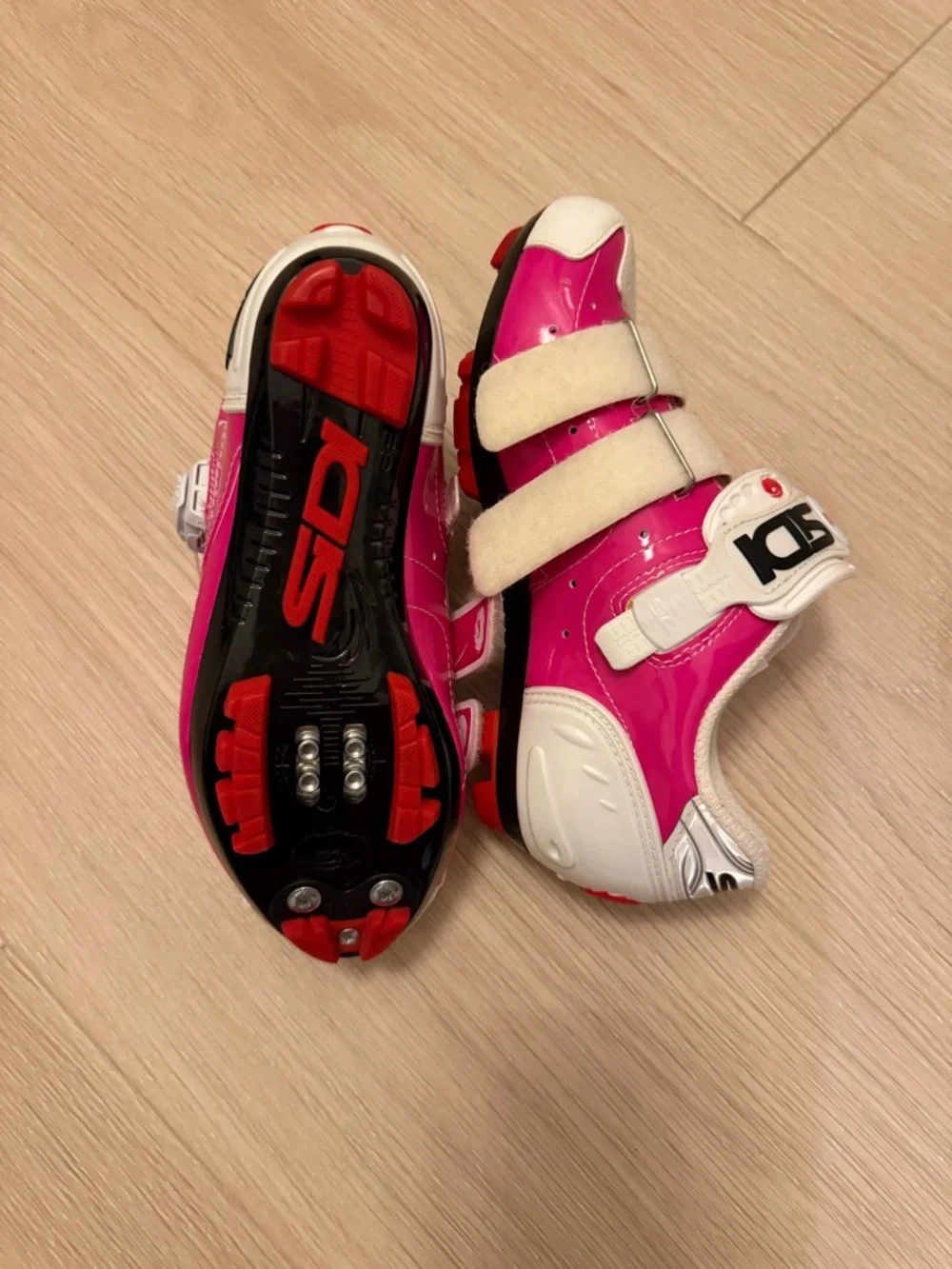 Sidi Women's Athletic Cycling Shoes - White & Pink - Picture 4 of 8